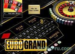 Онлайн казино «EUrogRand» предлагает бесплатные вращения и бонус новым игрокам.