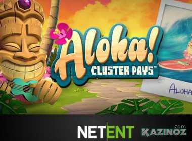 «Aloha! Cluster Pays» - новый игровой автомат от Net Entertainment.